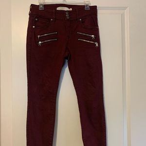 Maroon jegging